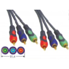 DIG-CAV1020 3 RCA to 3 RCA Leads