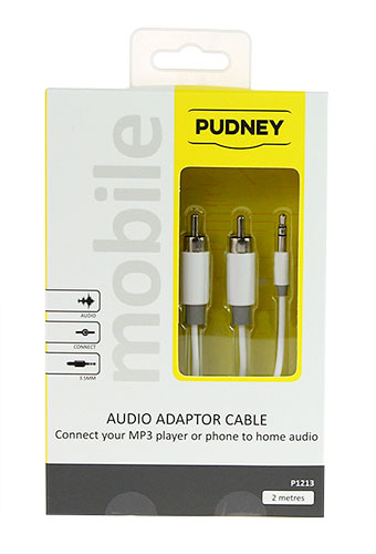 P1213  Pudney 3.5mm Stereo Plug