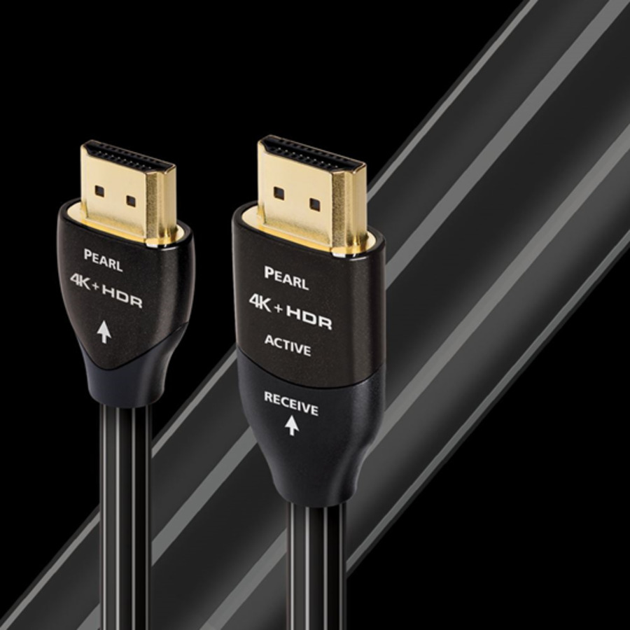 AUDIOQUEST Pearl 12.5M active HDMI cable. Long gra